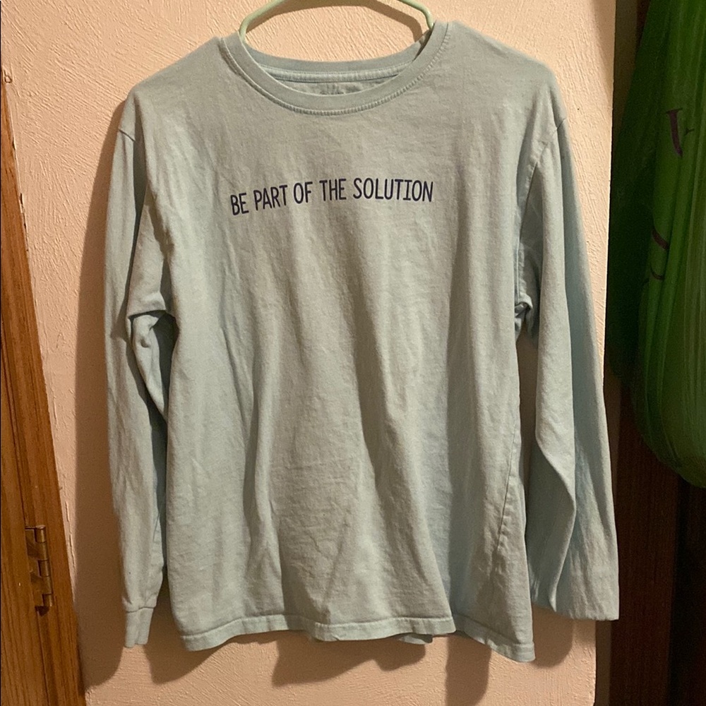 Light Blue Long Sleeve Shirt